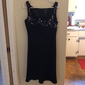 Black cocktail dress